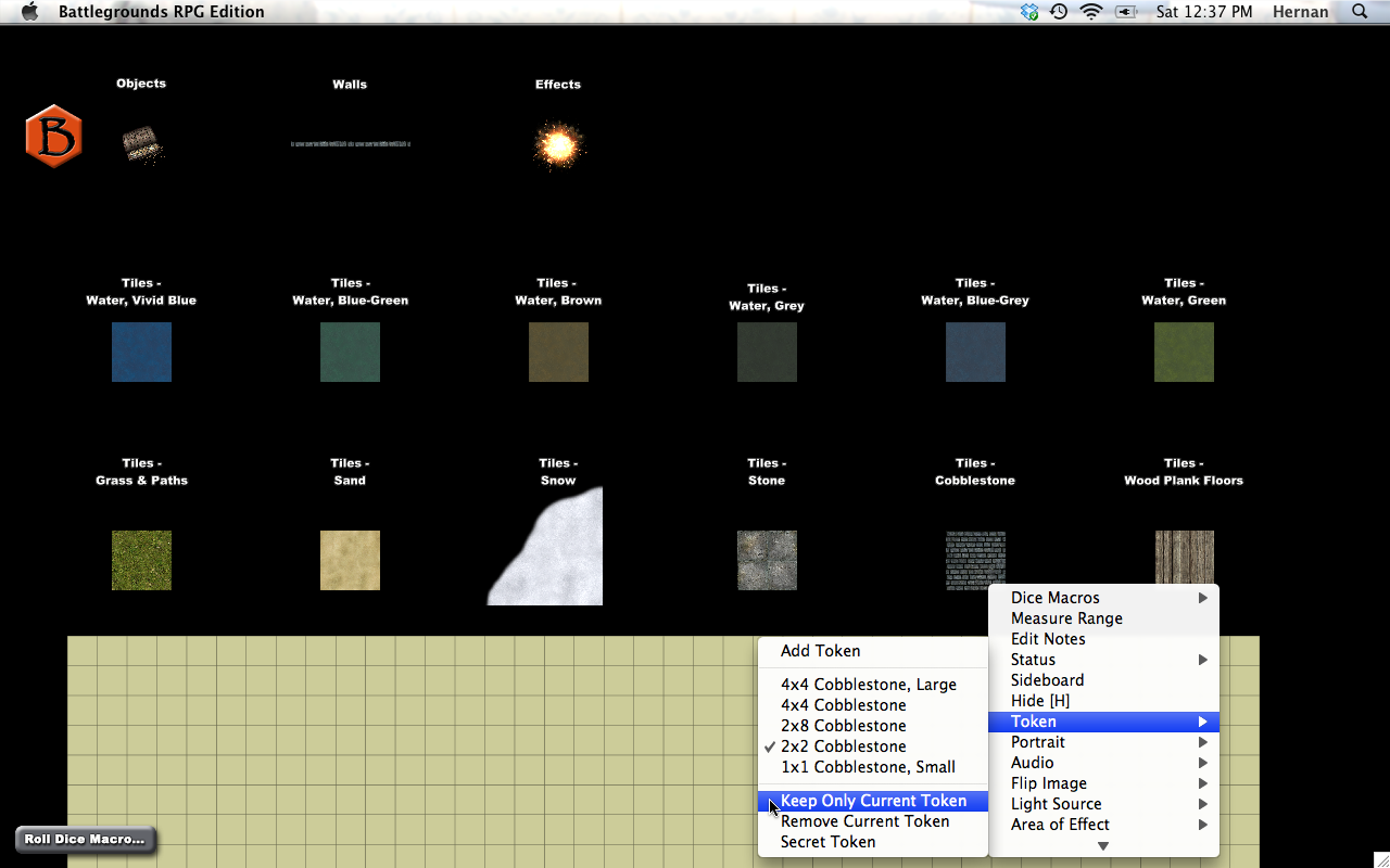 Unit Palette available