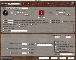 SW-Die-Roll-Setup