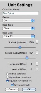 Unit-Settings